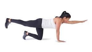 Bird‑Dog (Contralateral Limb Extension)