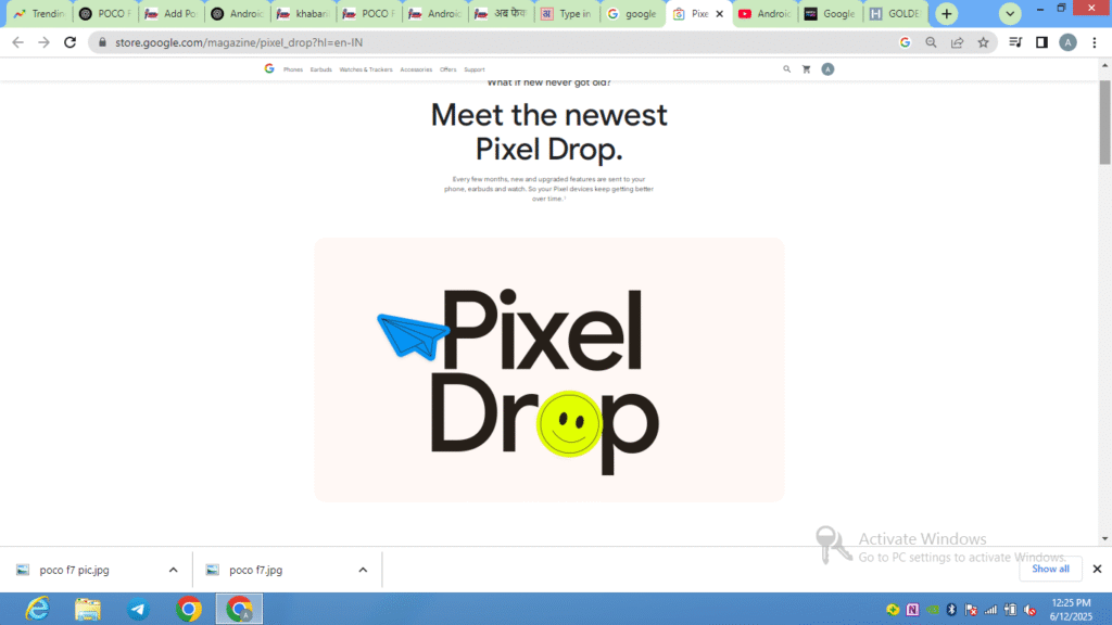 google pixel drop