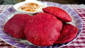 चुकंदर की पूरी