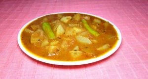 आलू मूली का ठेचुआ