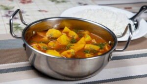आलू मूली का ठेचुआ