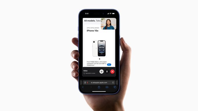 Apple Shop with a Specialist over Video