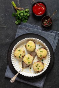 Eggplant Pizza Bites
