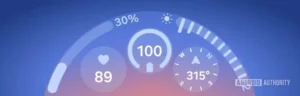 Gradient Info Board Watch Face