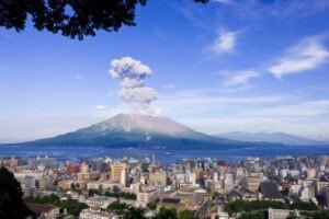Japan Volcano Eruption