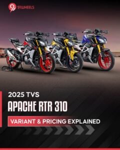 Apache RTR 310 2025 (Image: IndianTechGuide)