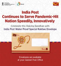 Post Office Rakhi Envelope: