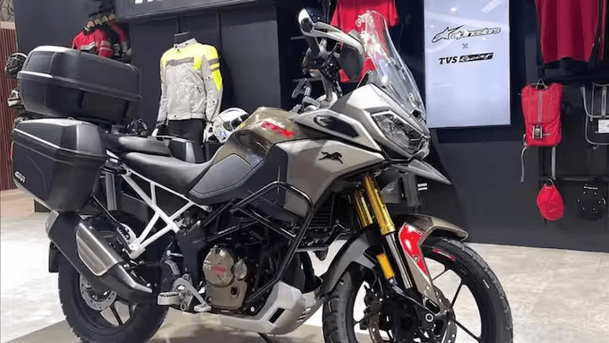 tvs apache rtx 300 top speed