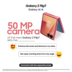 Lava Blaze AMOLED 2 5G और Samsung Galaxy Z Flip 7