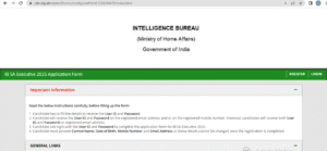 IB Security Assistant Recruitment 2025 