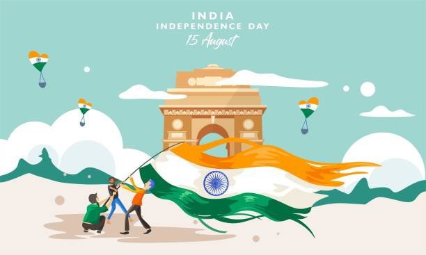 स्वतंत्रता दिवस पर एडवांस लेवल ड्राइंग आइडियाज