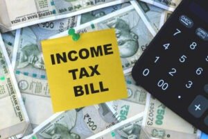 New income tax bill rules and regulation updates 2025 concept