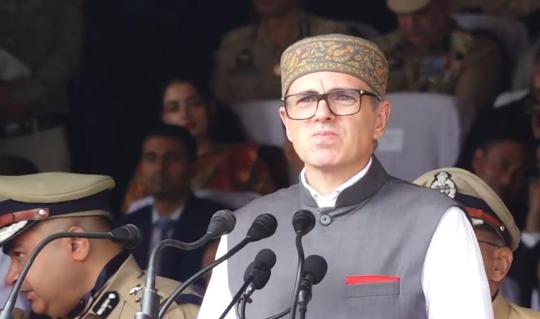omar abdullah speech today