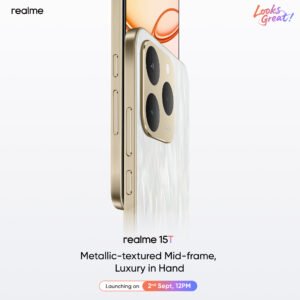 realme 15t specifications