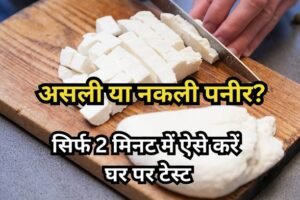 Real Or Fake Paneer