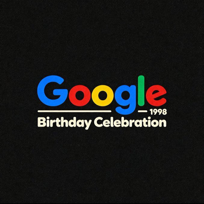 गूगल का 27वाँ जन्मदिन डूडल