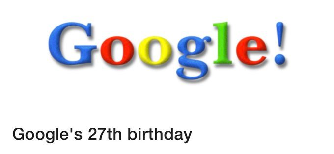 Google 27th Anniversary