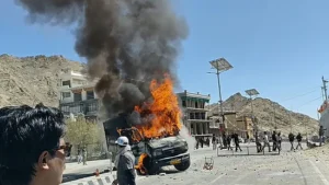 Leh Ladakh Protest