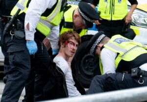 London Protest Violence