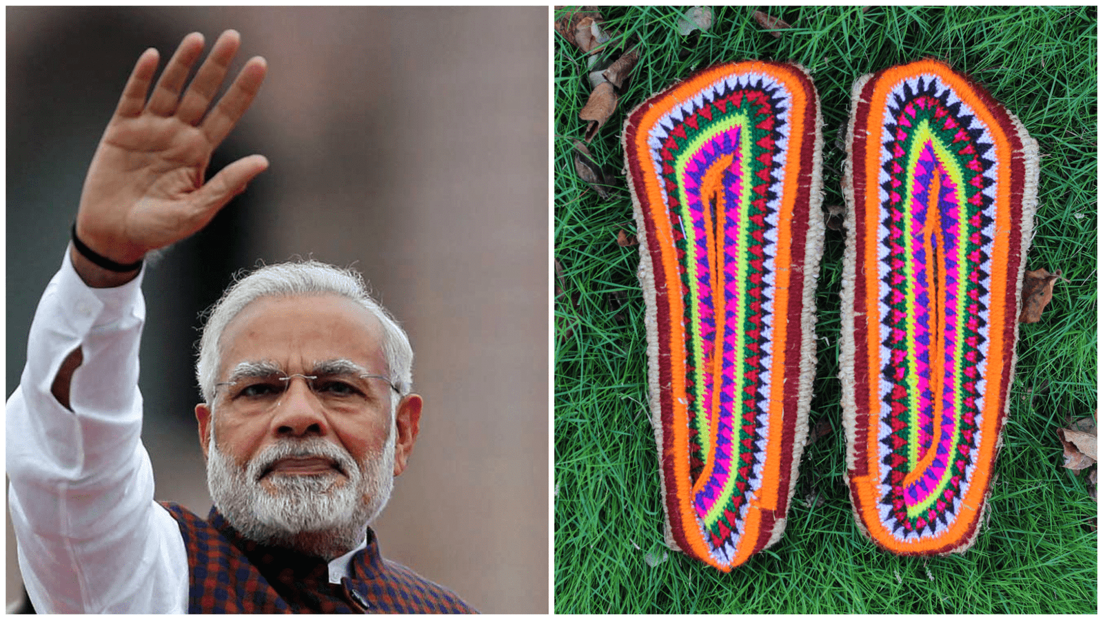 PM Modi Pula Chappal News