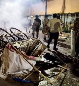 ओडिशा के कटक में कर्फ्यू