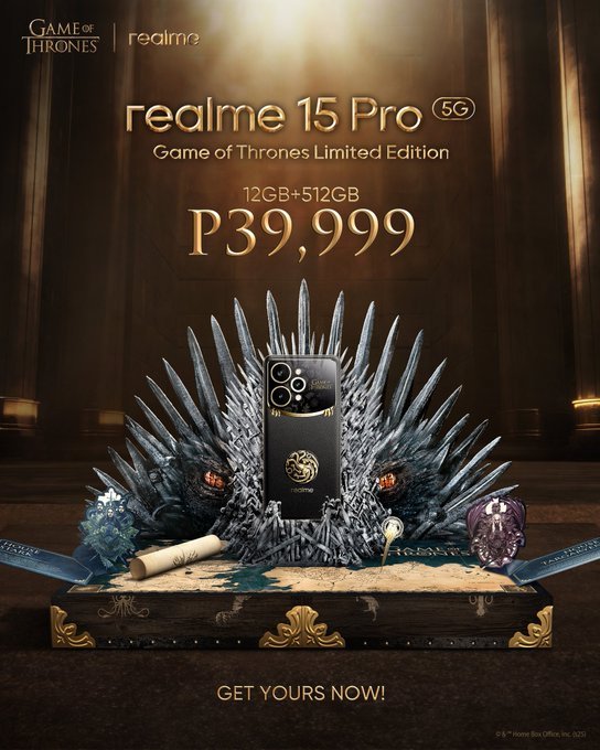 Realme 15 Pro 5G Game of Thrones Edition