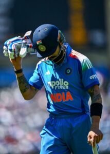 Virat Kohli Gloves Gesture