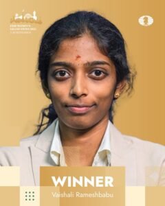 Womens Grand Swiss Vaishali Rameshbabu