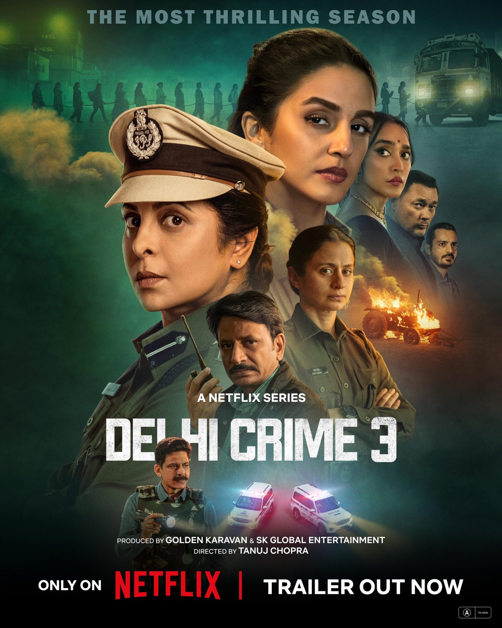 Delhi Crime Season 3 Trailer