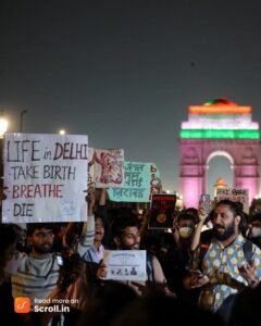 Delhi Pollution Protest