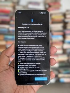 Nothing OS 4.0 Android 16