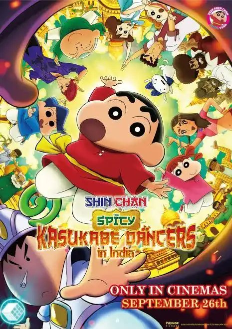 Shinchan in Spicy Kasukabe Dancers