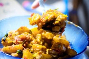 Kacche Kele ki Sabzi