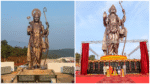 Modi Unveils 77-Foot Lord Ram Statue