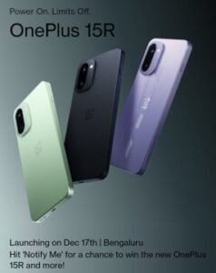 OnePlus 15R Launched Today