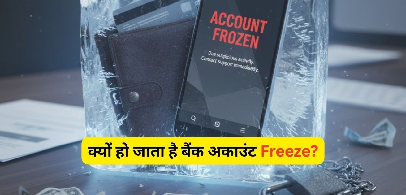 बैंक अकाउंट फ्रीज क्यों हो जाता है bank account freeze