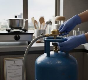 Transfer Gas Connection