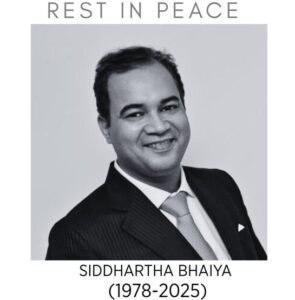Siddhartha Bhaiya Founder and MD of Aequitas Passes Away at 47