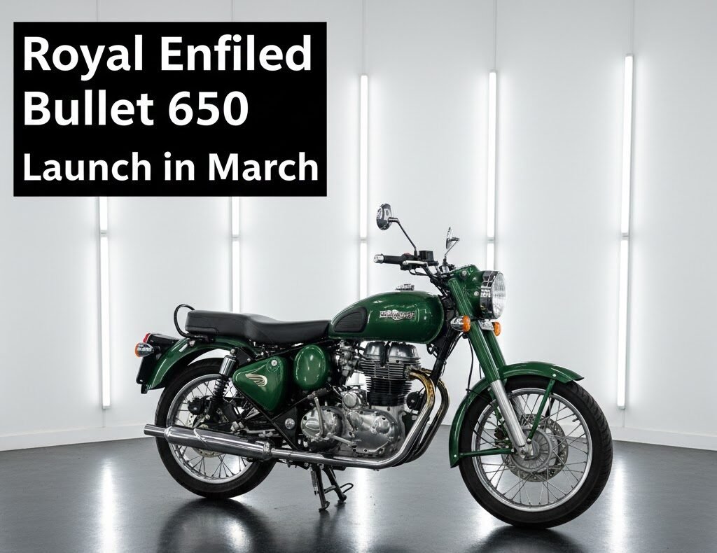 Royal Enfield Bullet 650 Launch in March