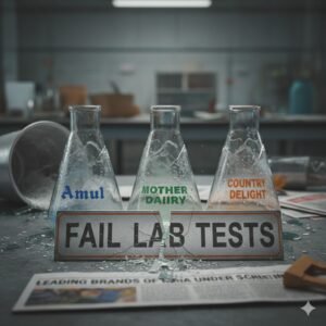 Amul Mother Dairy and Country Delight Fail Lab Tests