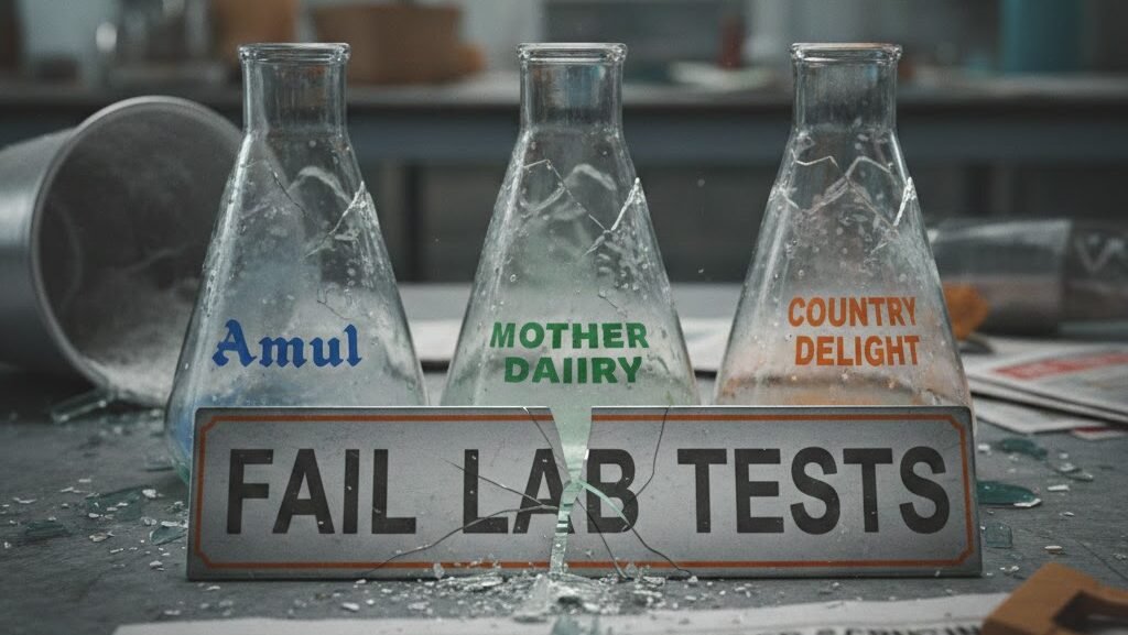 Amul Mother Dairy and Country Delight Fail Lab Tests