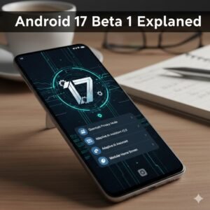 Android 17 Beta 1 Explained