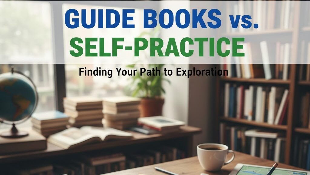 Guide Books vs Self Practice