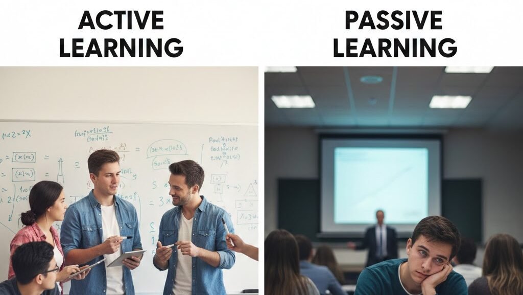 Active Learning vs Passive Learning