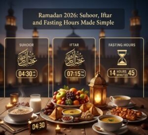 Ramadan 2026 Fasting Hours Explained
