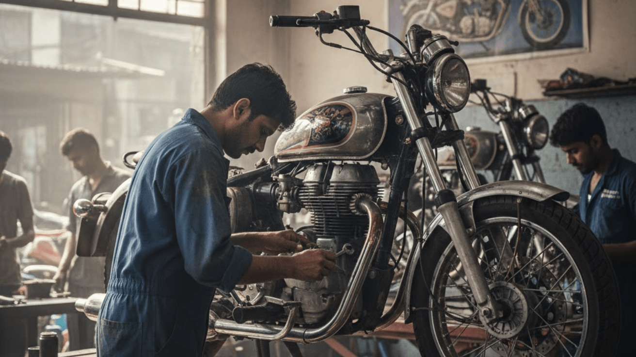 बाइक की सर्विस bike service kab karaye