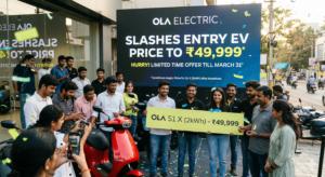 EndICEAge 49,999 Ola Electric Scooter