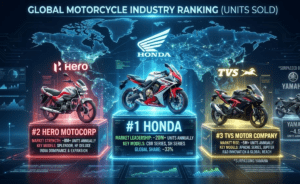 TVS vs Yamaha Global Sales 2025