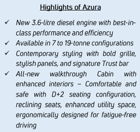 Tata Motors introducted 17 next generation trucks