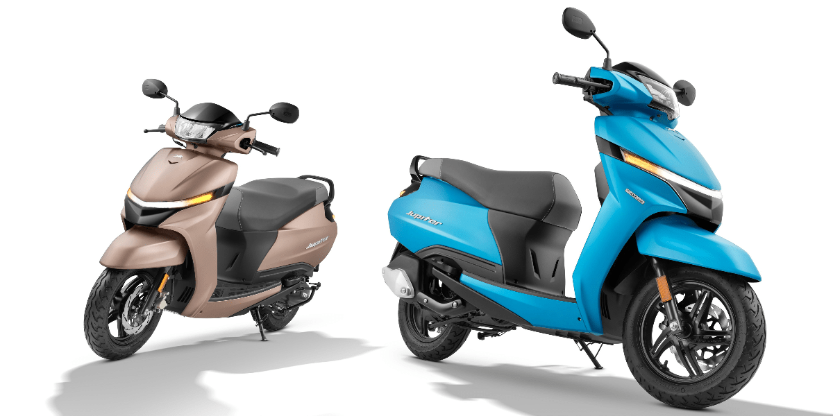 TVS Jupiter 110 on Road price in India